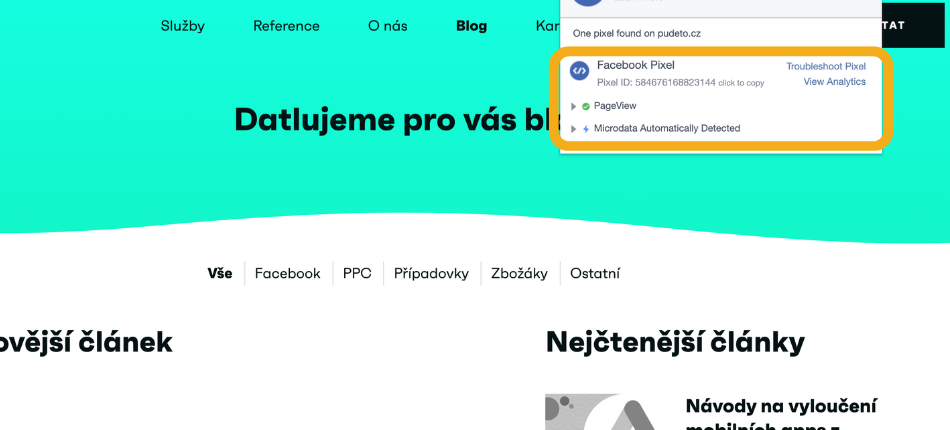 Facebook Pixel Helper